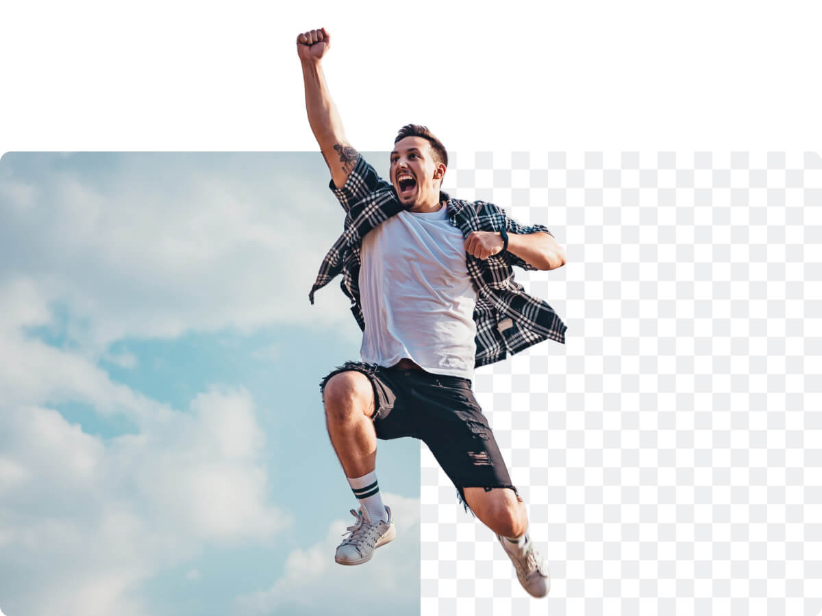 Fotor AI background remover